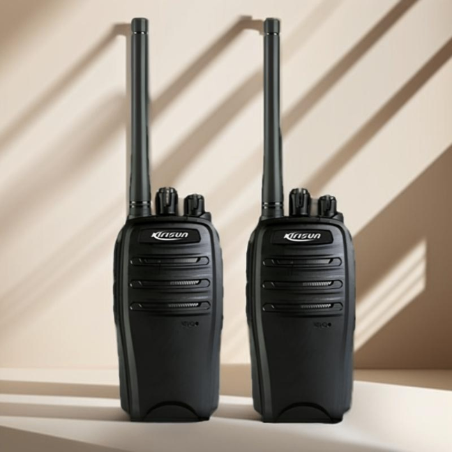 Kirisun PT260 (446+) License-Free Twin-Pack Radios: Double the Power, Double the Connectivity