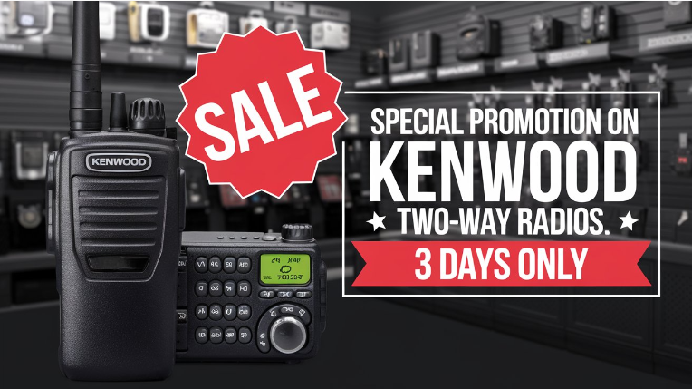 Kenwood Radio Promotion: 3 Days Only with Discounts & Free Shipping, Ends November 1st!