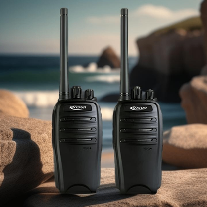 Kirisun PT260 (446+) License-Free Twin-Pack Radios: Double the Power, Double the Connectivity