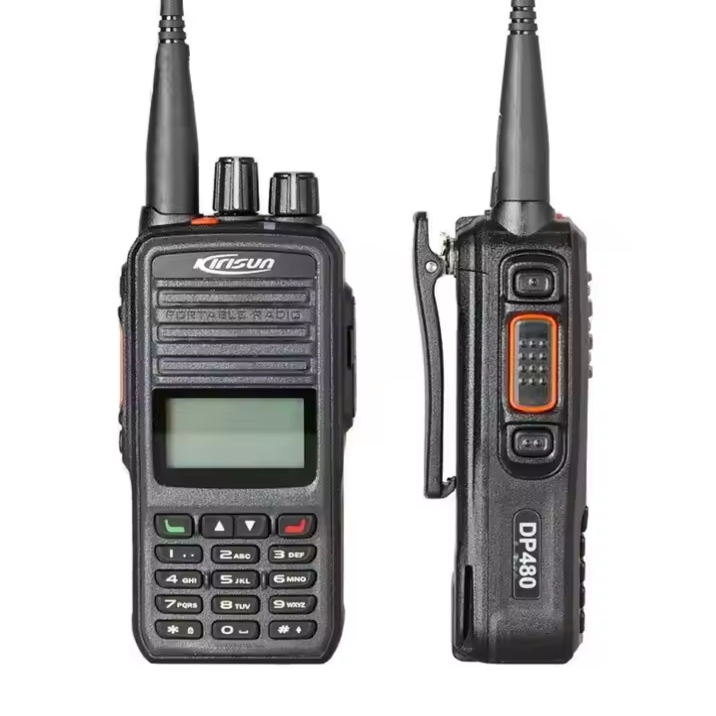 Kirisun DP480 VHF Digital DMR Handheld Radio - 136-174 MHz