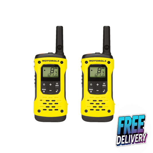 Motorola T92 Talkabout H2O Waterproof Twin Pack License-Free Two-Way Radios