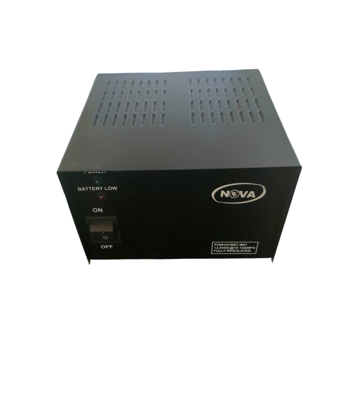 Nova POW-107BBTMK1 - 12V - 10Amp Power Supply