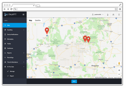 Ptt radio tracking