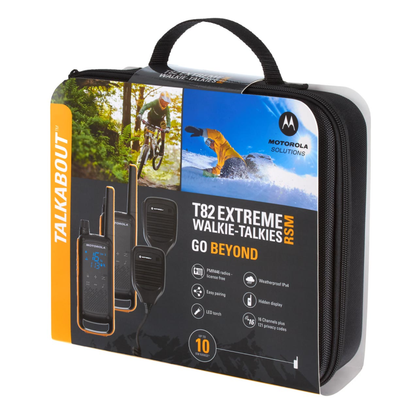 Motorola T82 Twin Pack License-Free Two-Way Radios